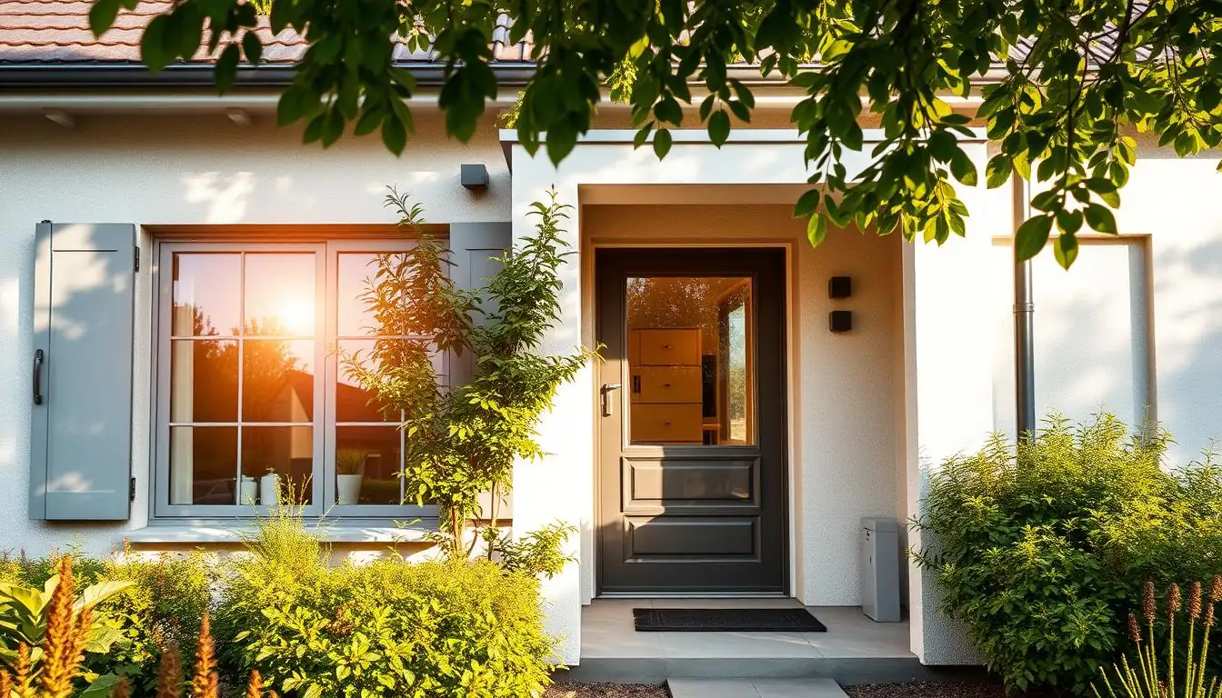 Isolation thermique par l'extérieur d'une maison